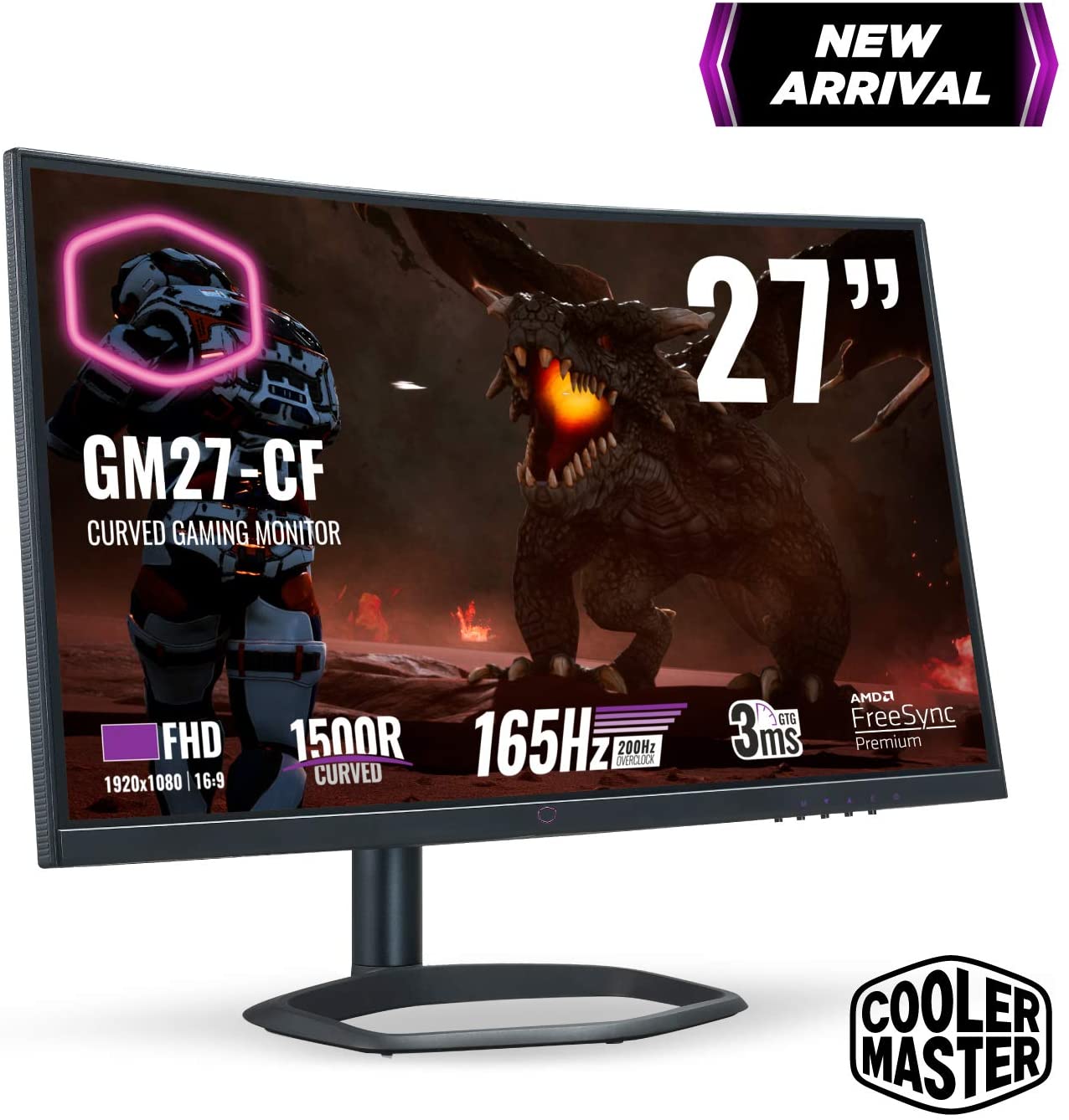 Cooler Master 27” Curved Monitor