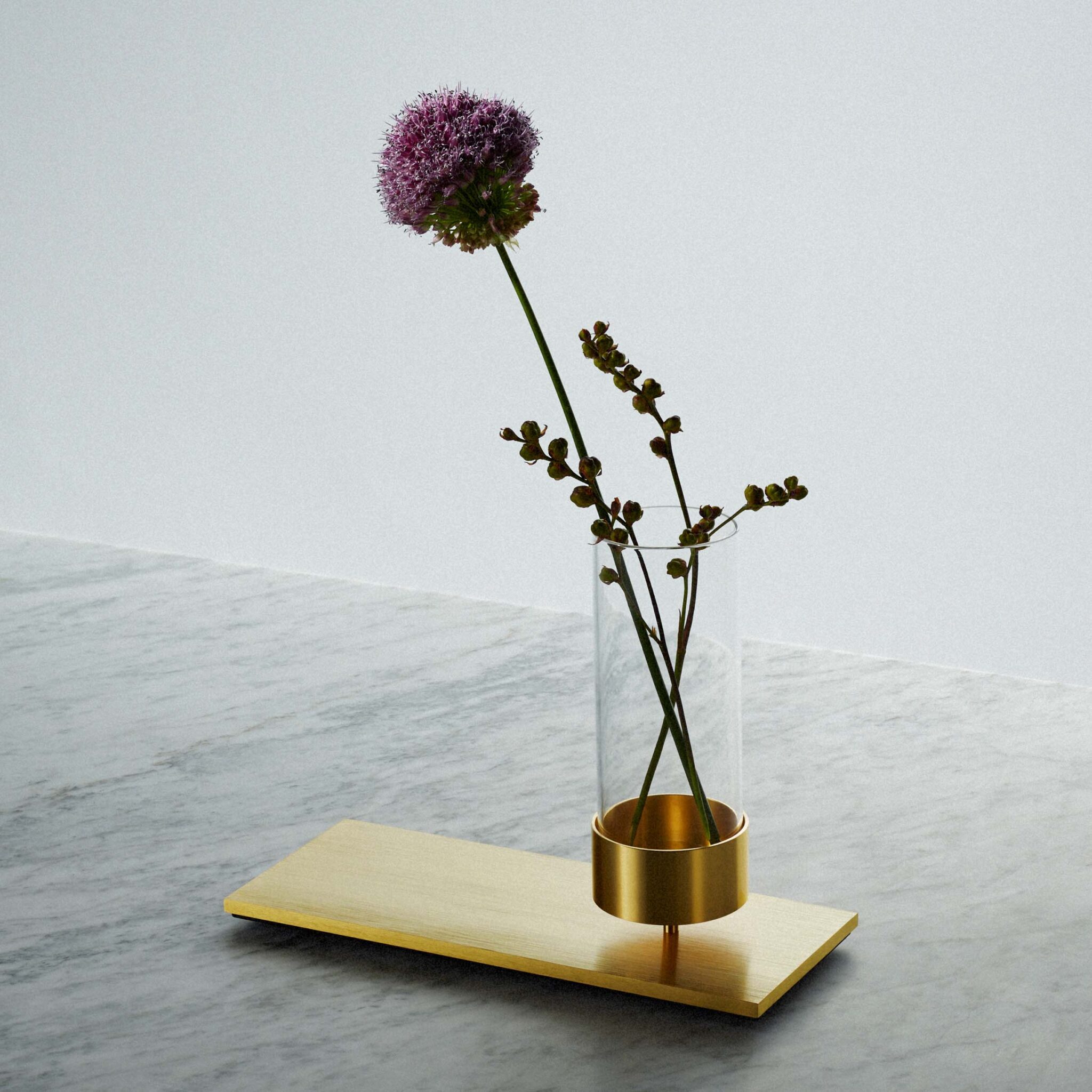 Buster + Punch Brass Vase