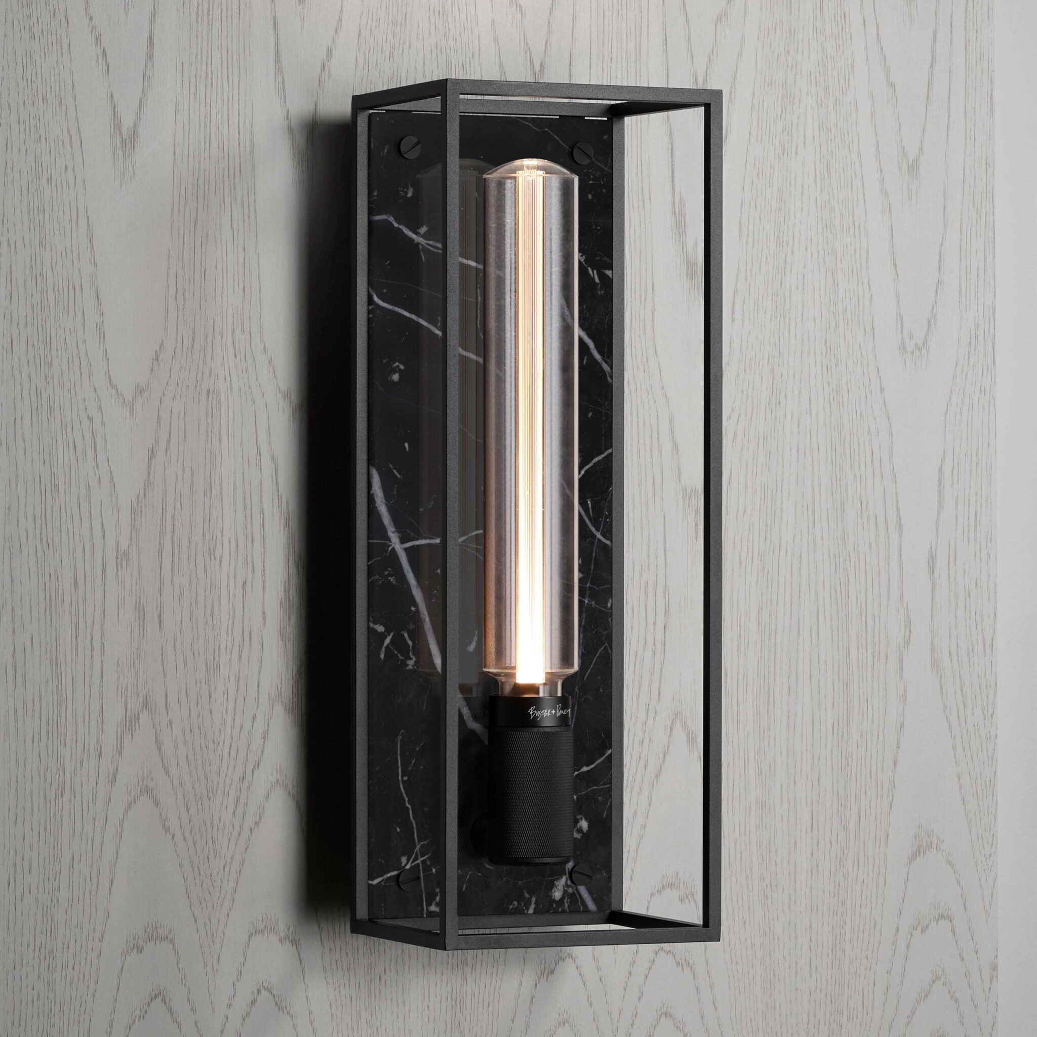 Buster + Punch Caged Marble Wall Lights